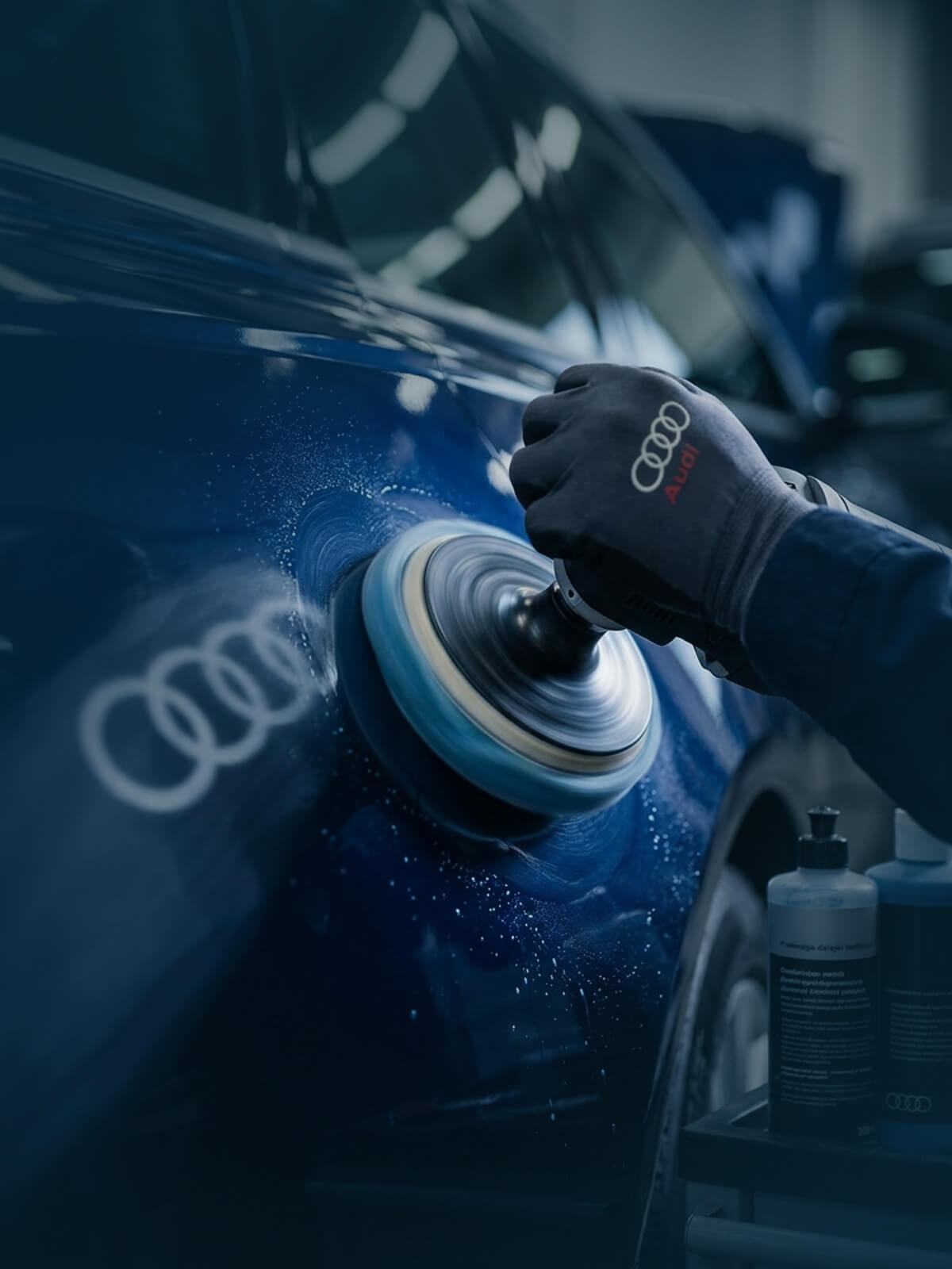 Likwidacja szkód i geometria nadwozia w Audi Bednarek